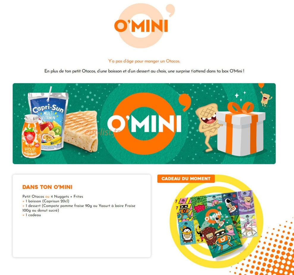 O'Tacos — carte page 6