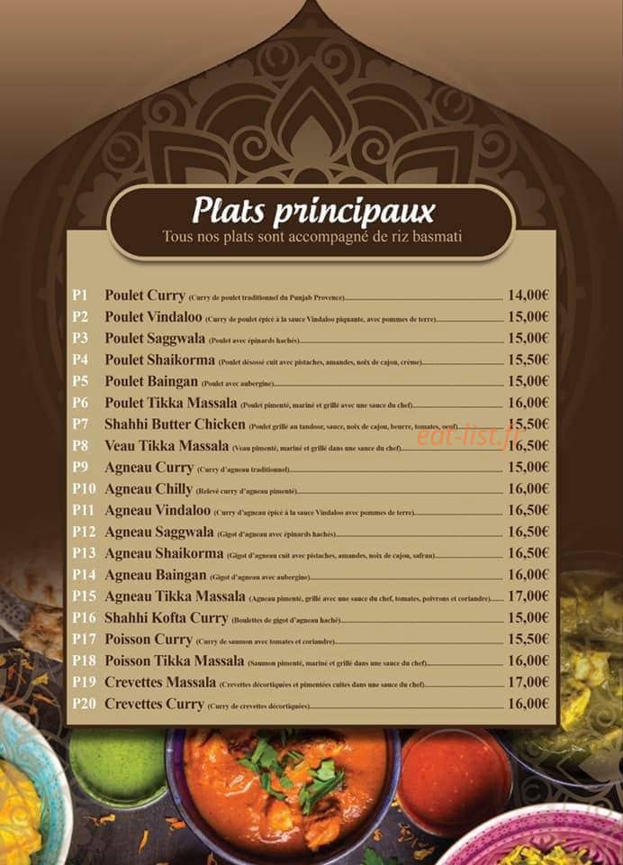 Shahhi Mahal — carte page 4