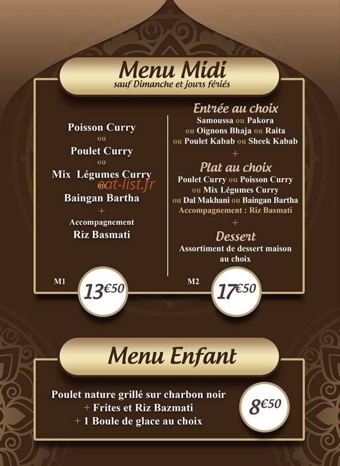 Shahhi Mahal — carte page 2