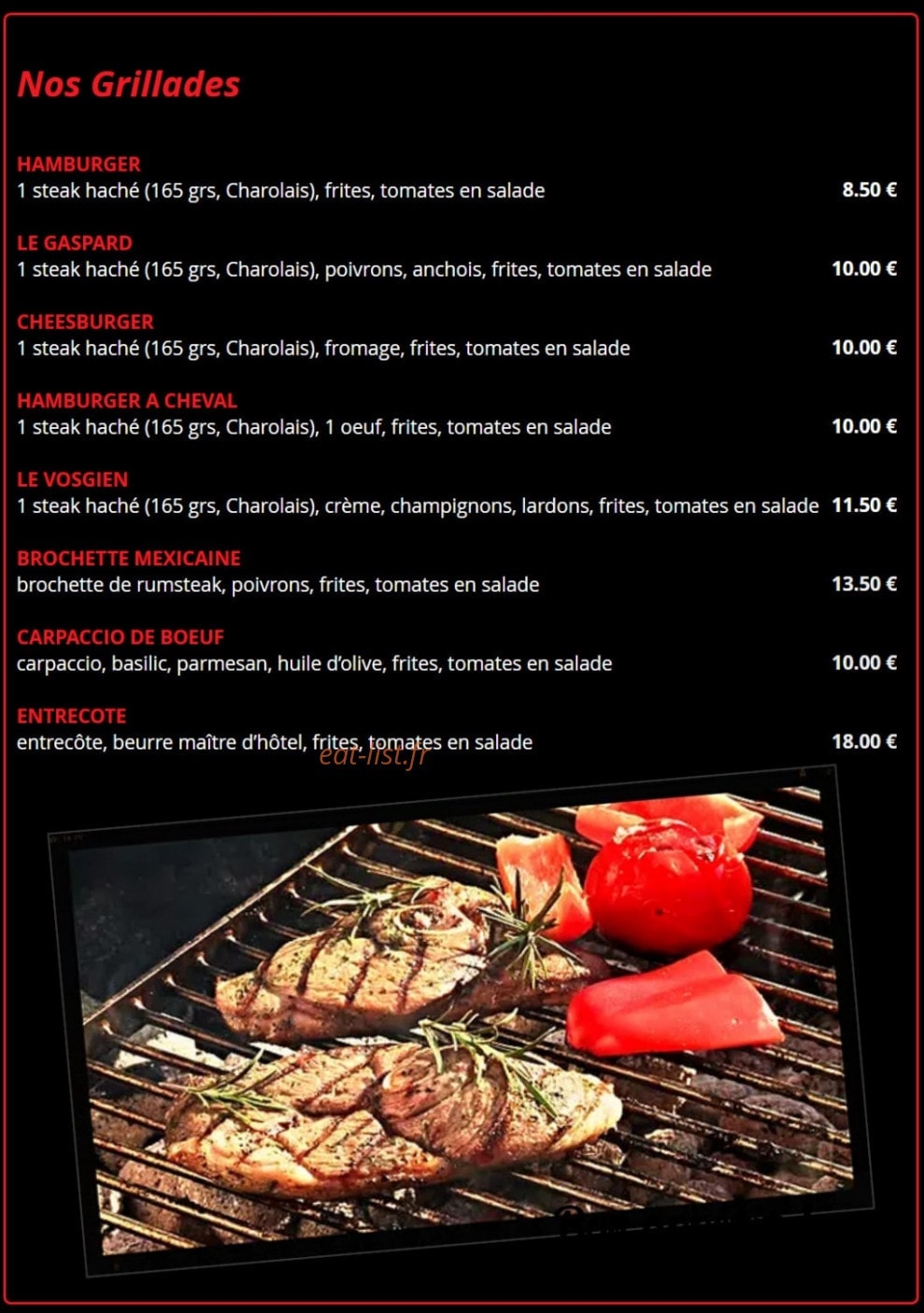 Chez Lulu — carte page 2