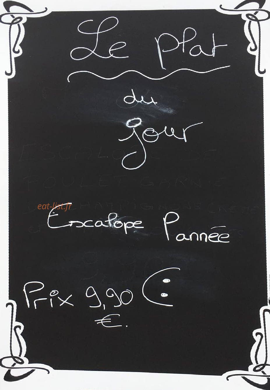 Le Cristal — carte page 1