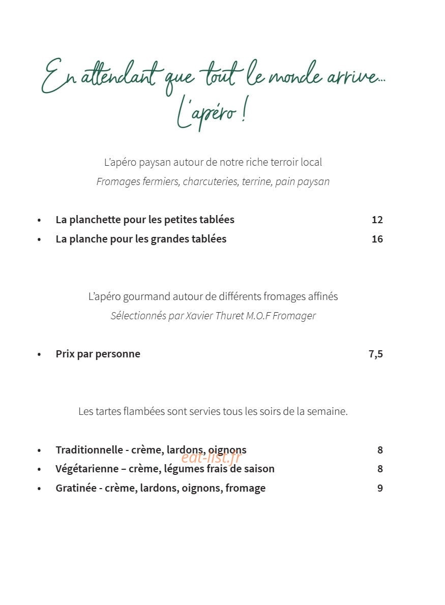 La Diligence — carte page 3