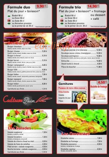Culture Pain — carte page 1
