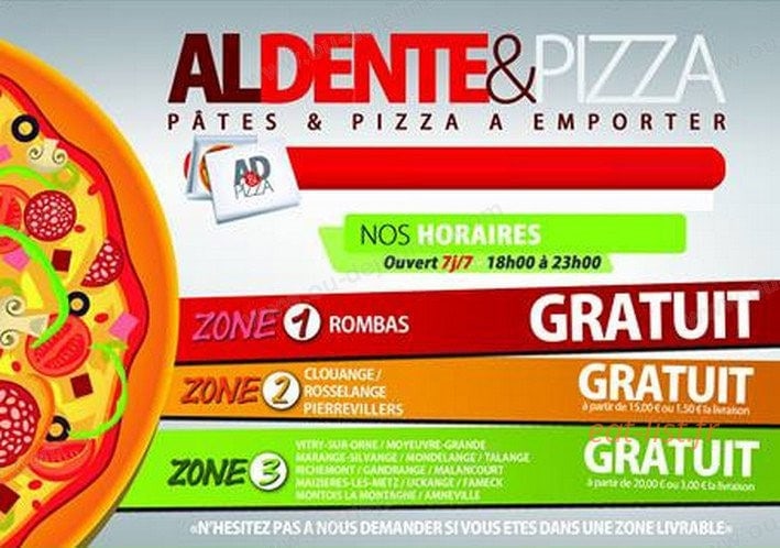 Aldente & pizza — carte page 6