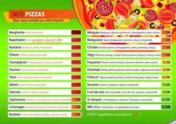 Aldente & pizza — carte page 2