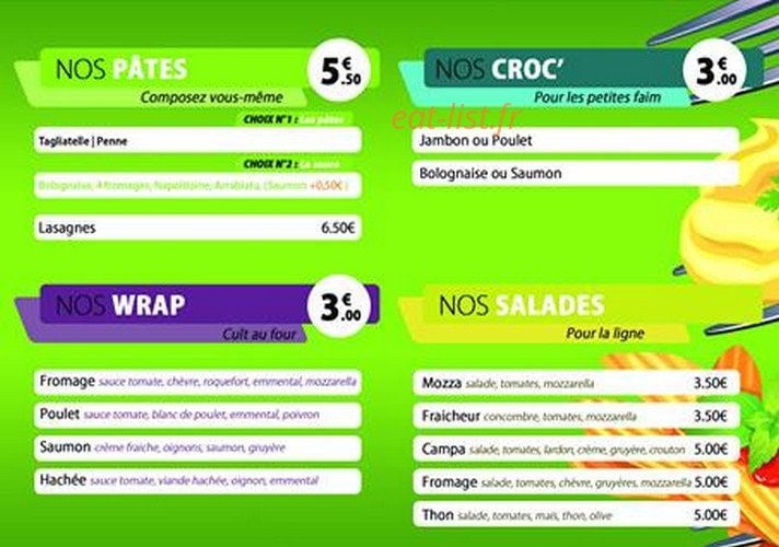 Aldente & pizza — carte page 3