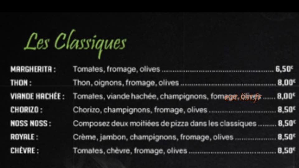 L'atelier du chef — carte page 3