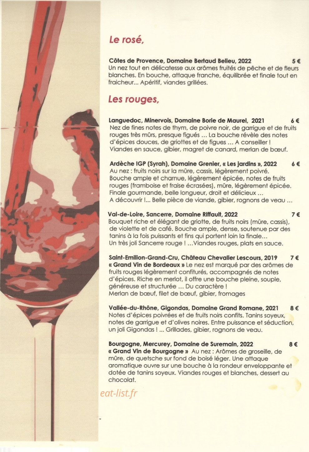 L'Entre-Soi — carte page 6