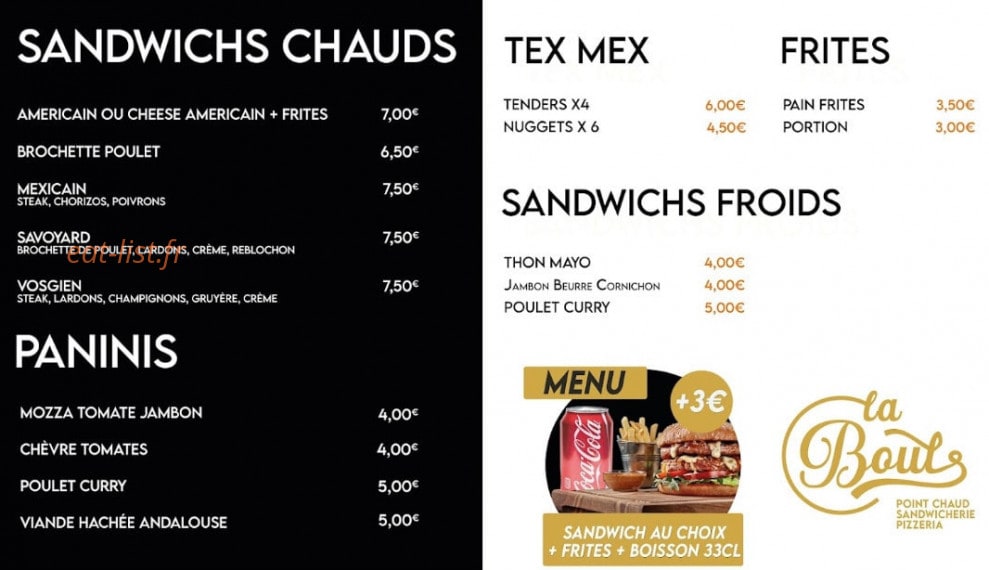 La boul — carte page 6