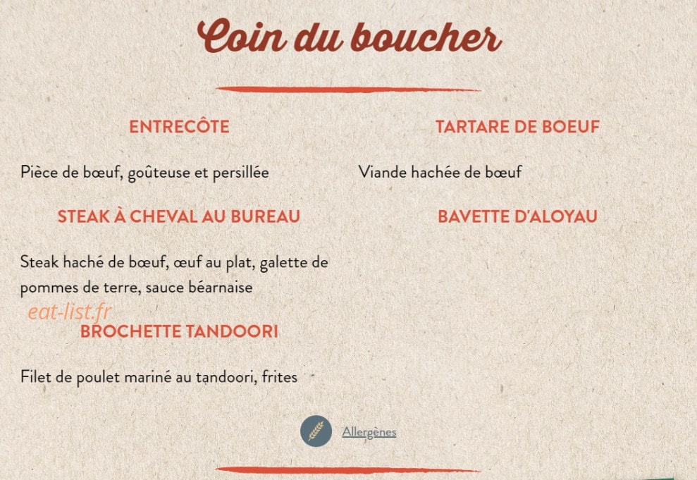 Au Bureau — carte page 3
