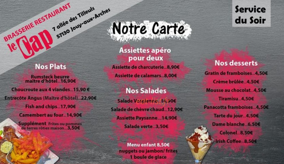 Le Cap — carte page 1