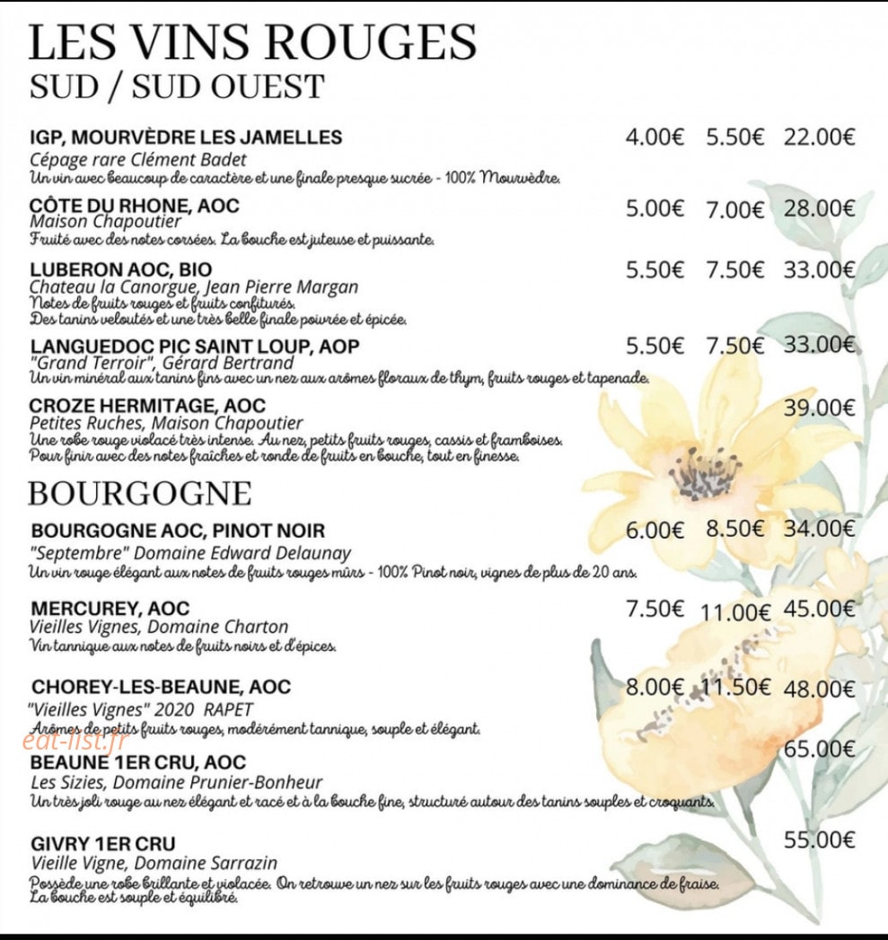 Le jardin — carte page 5