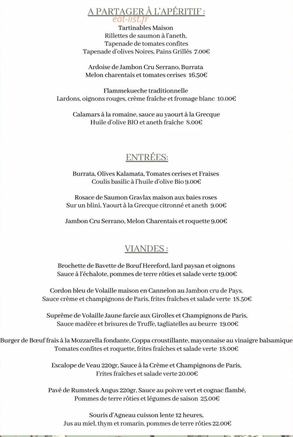 Le jardin — carte page 1