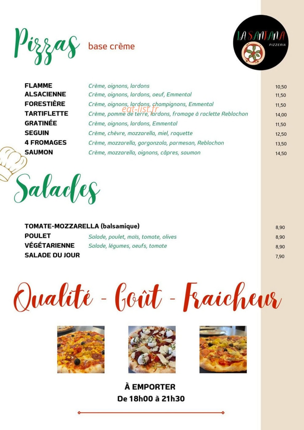 La Santana — carte page 2