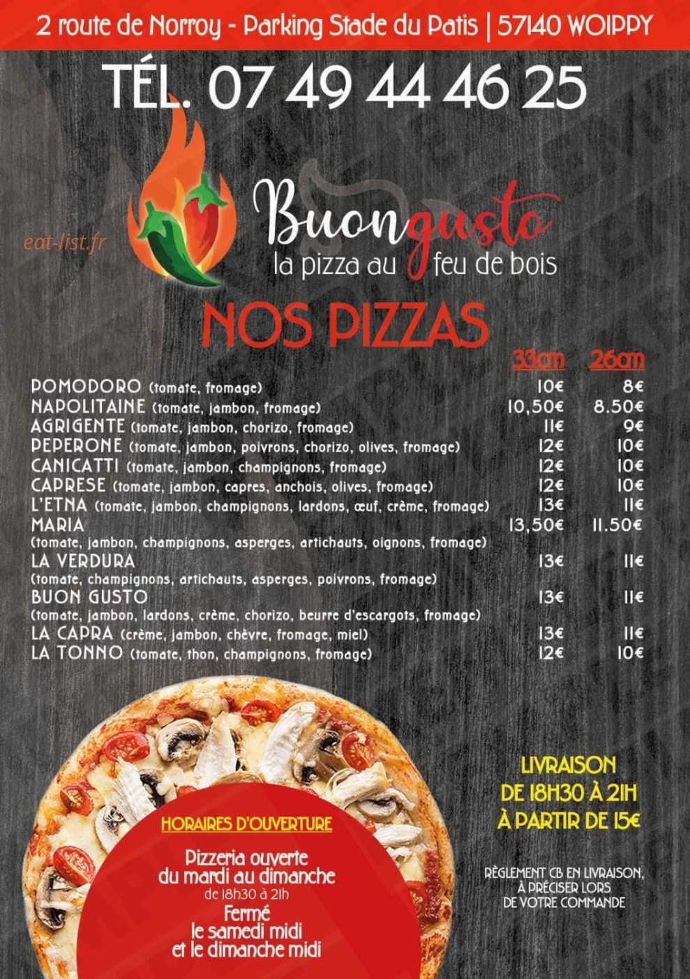 Buon Gusto — carte page 2