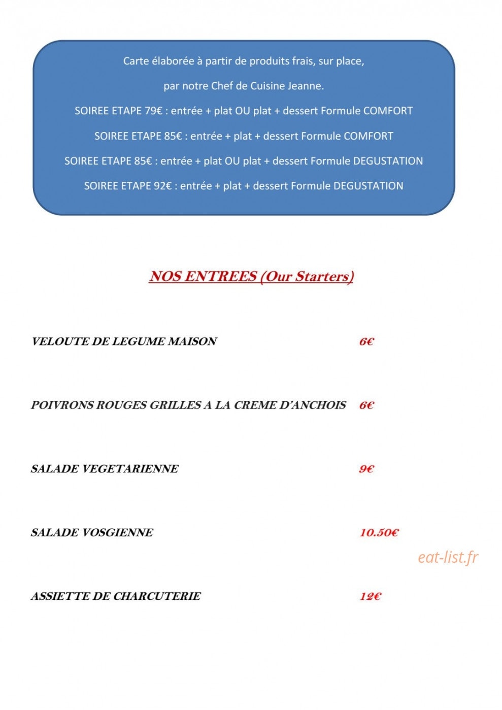 La terrasse de berlange — carte page 1