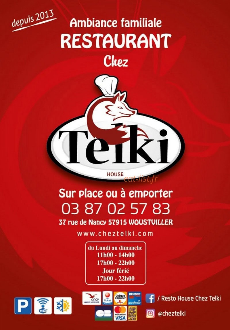 Carte et menu