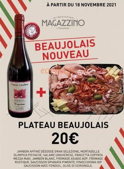 La Table Magazzino — carte page 1