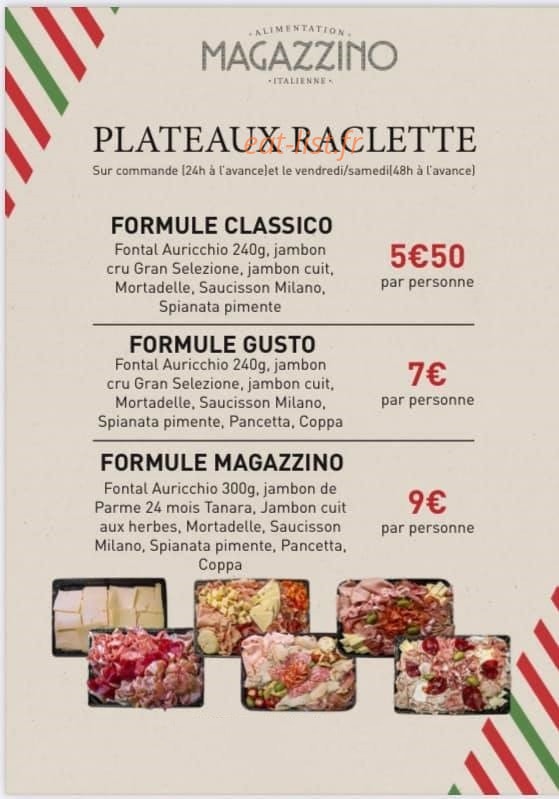 La Table Magazzino — carte page 3
