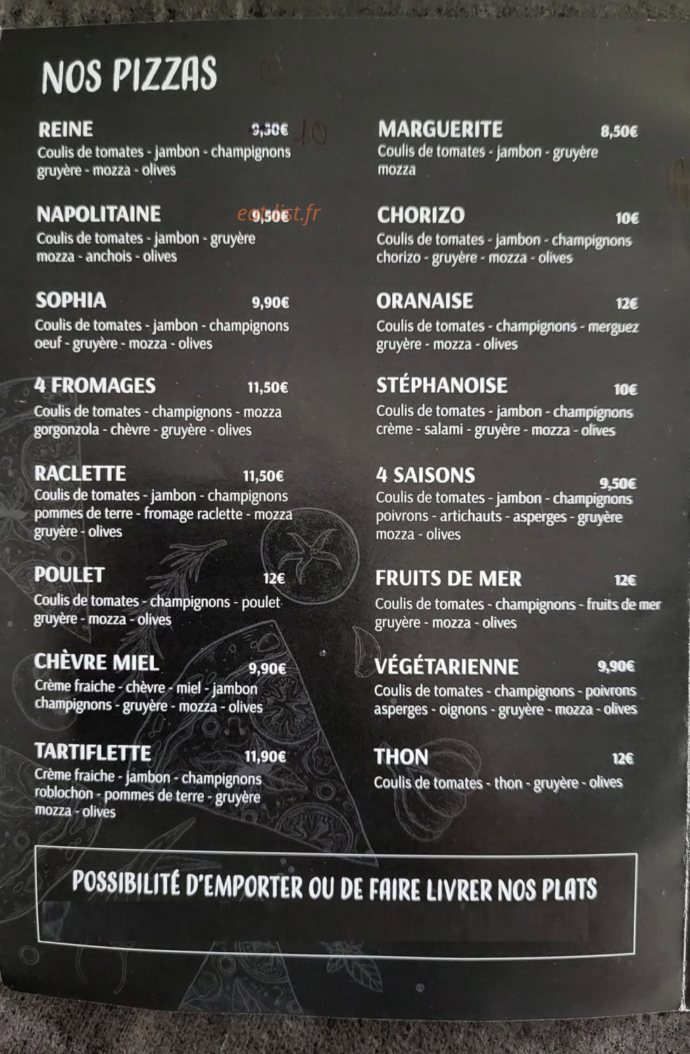 O'Green — carte page 1