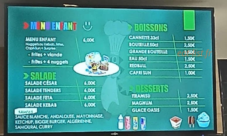 Ideal kebab — carte page 2