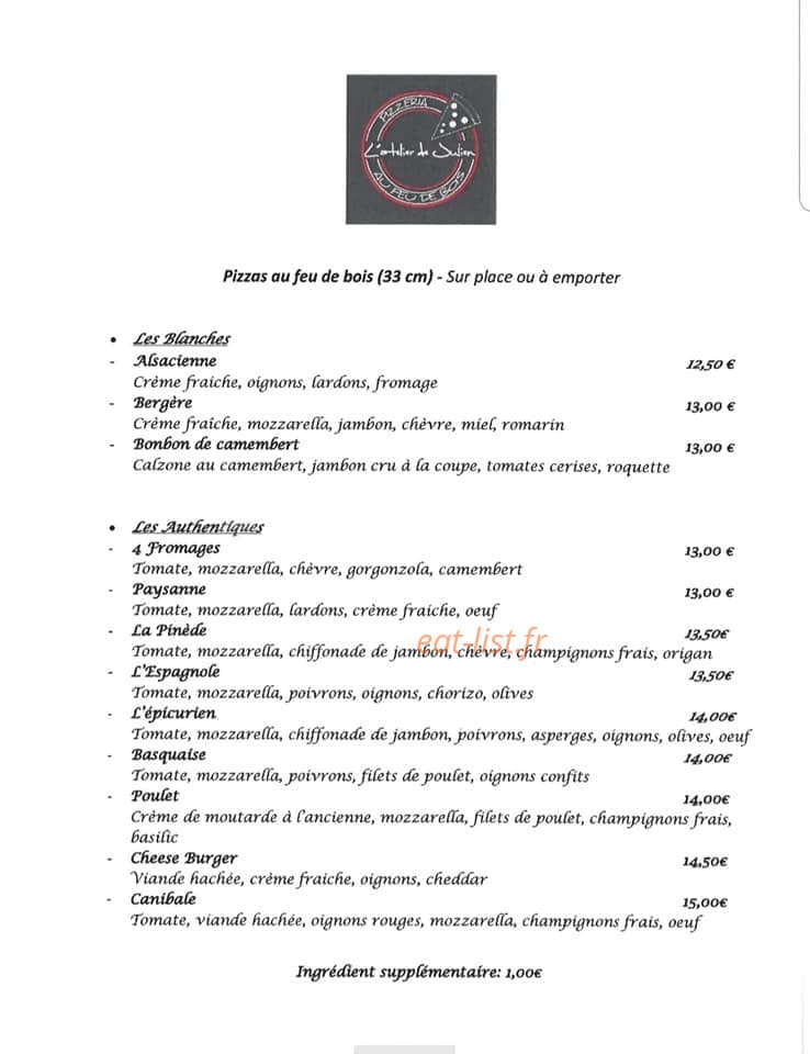 L'atelier de Julien — carte page 2