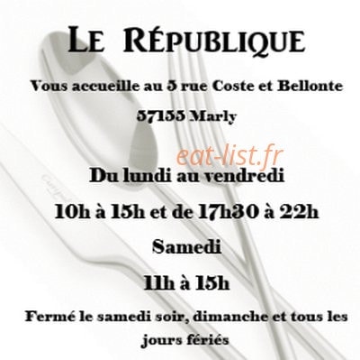 Le République — carte page 1