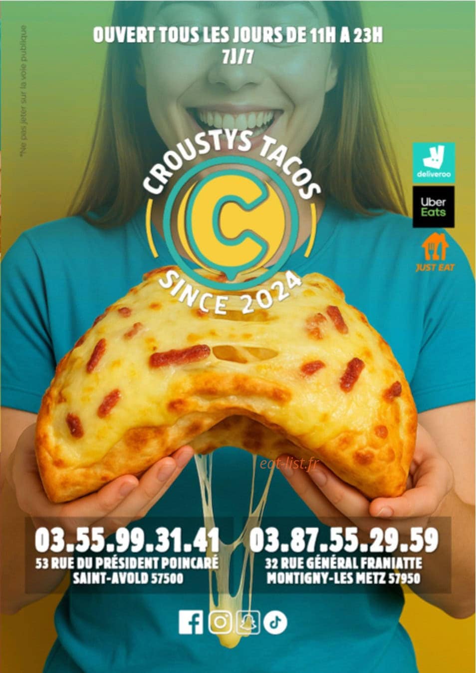Crousty'S Tacos — carte page 1