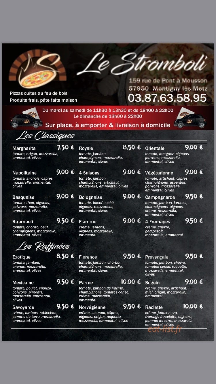 Le Stromboli — carte page 2