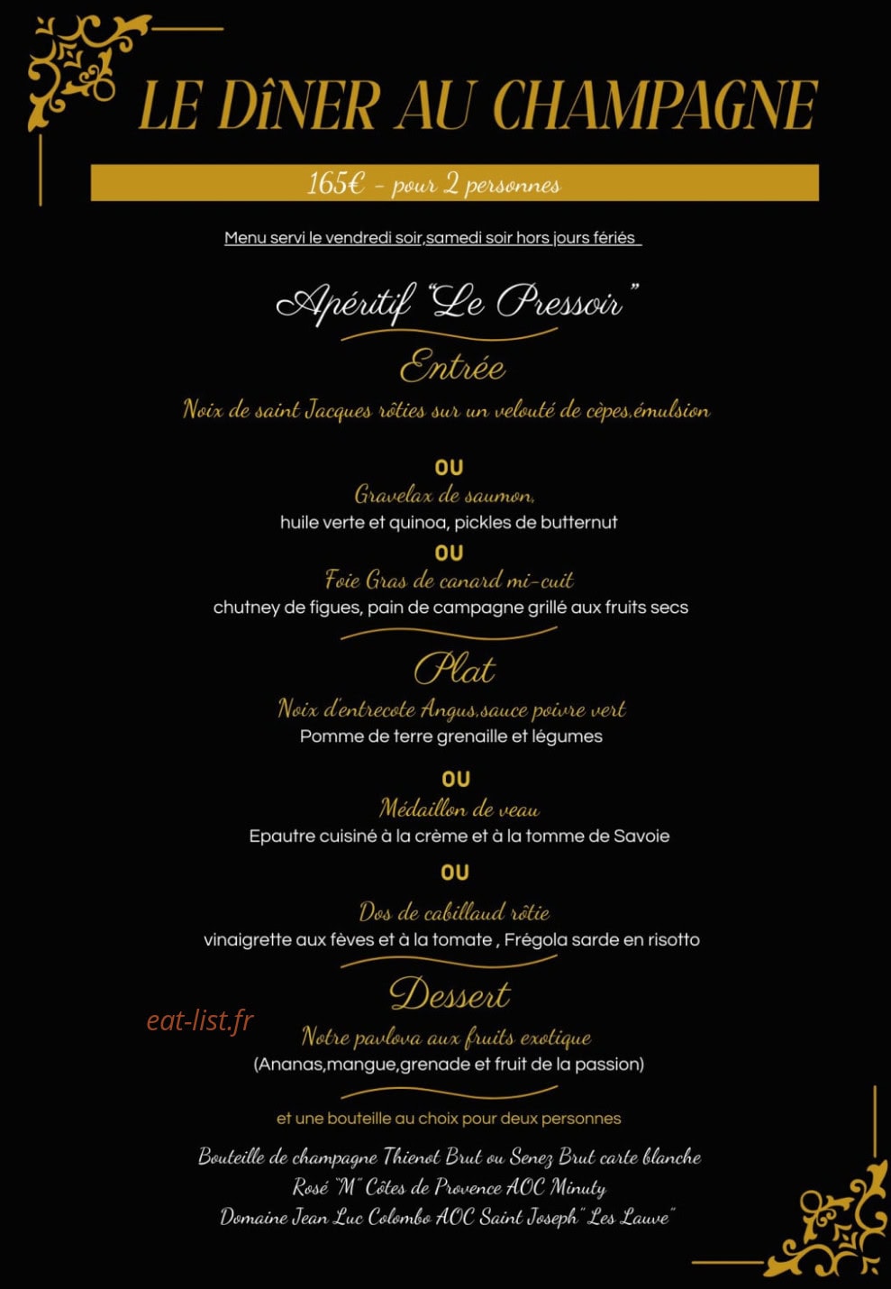 Le Pressoir — carte page 3
