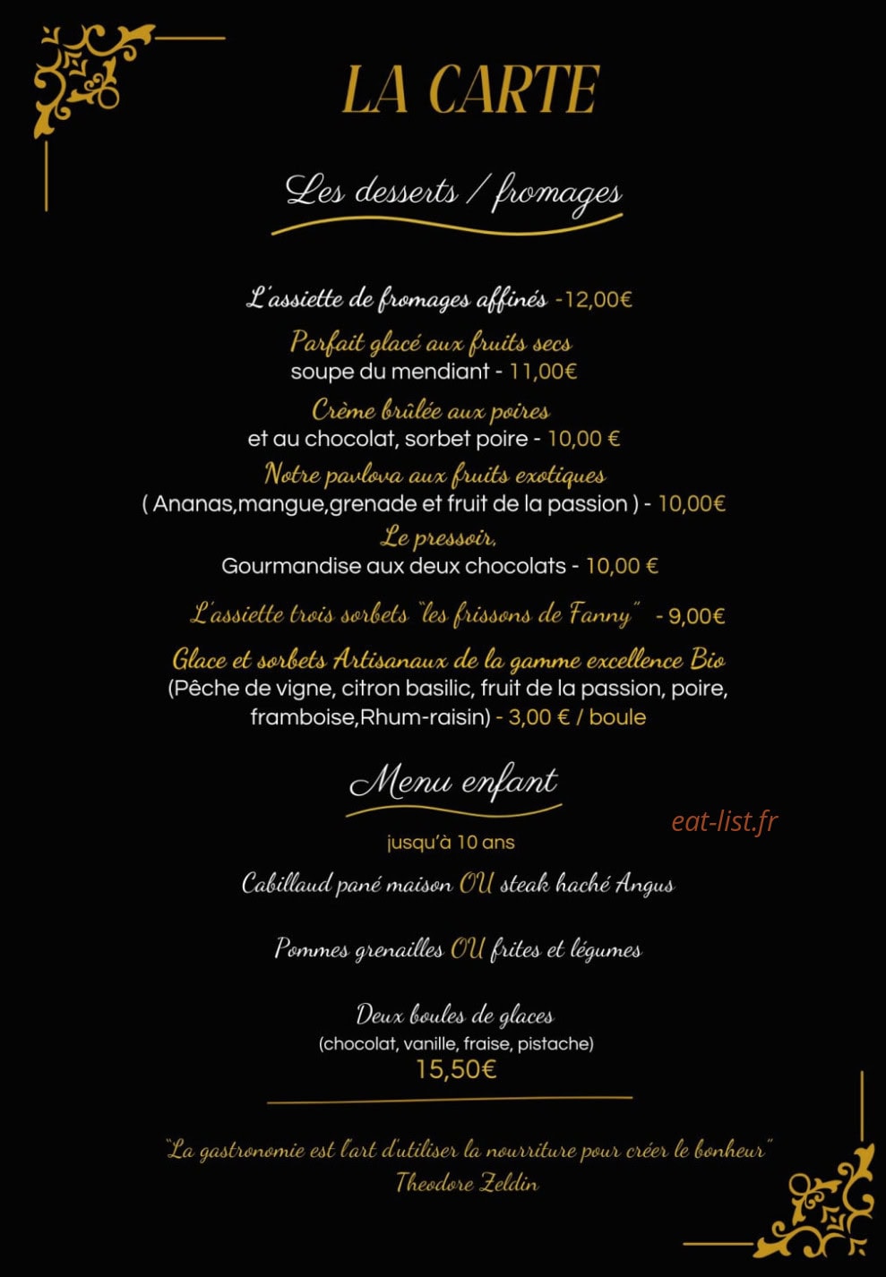 Le Pressoir — carte page 2