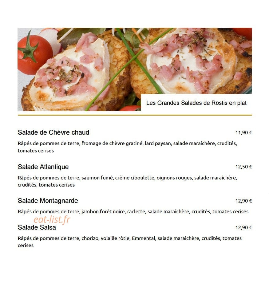 100 Patates — carte page 4