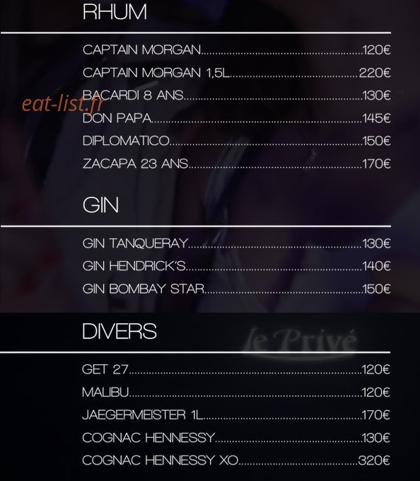 Le Privé — carte page 7