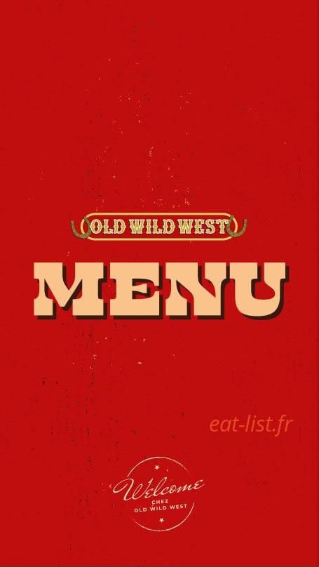 Old Wild West — carte page 1