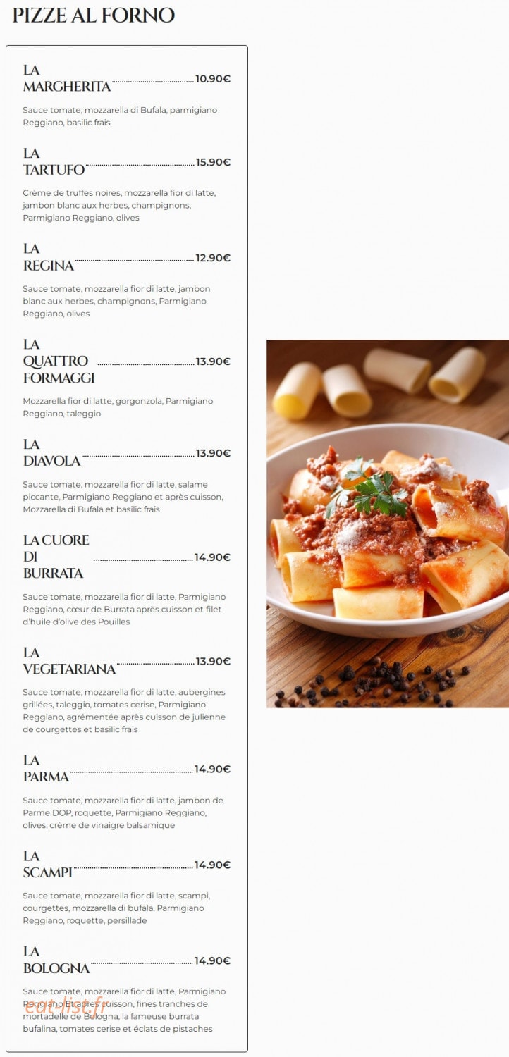 Queen Mamma — carte page 2