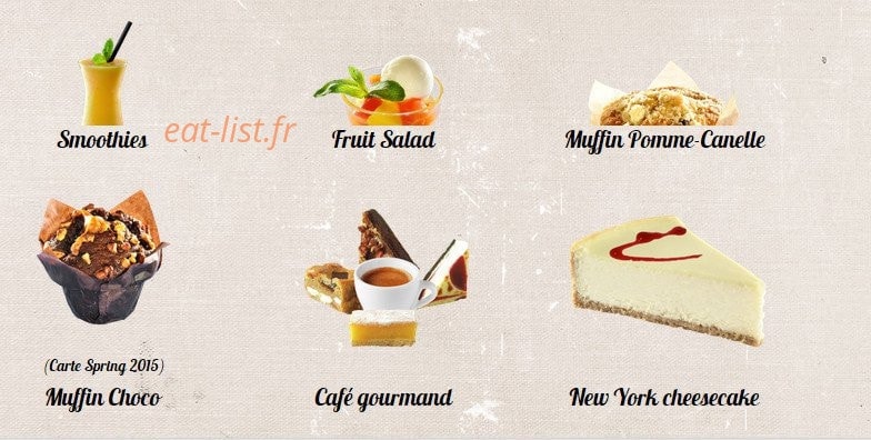 Tommy's Diner Café — carte page 12