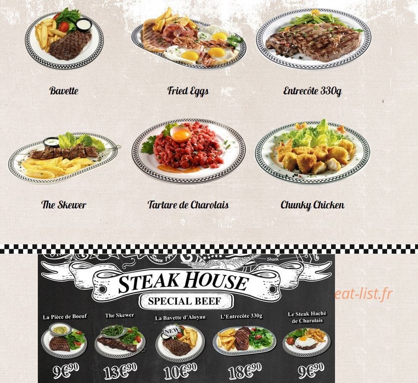Tommy's Diner Café — carte page 10