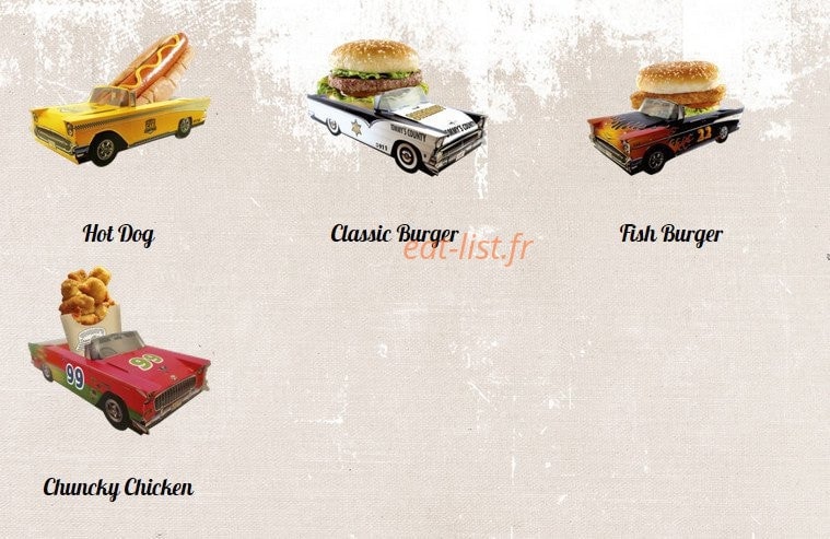 Tommy's Diner Café — carte page 11