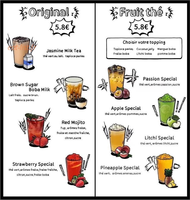 Buffet Du Monde — carte page 2