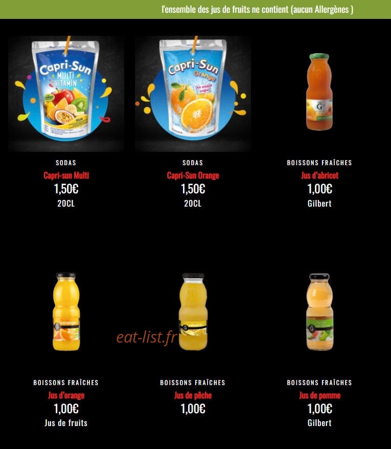 All Pizza & Pasta — carte page 3