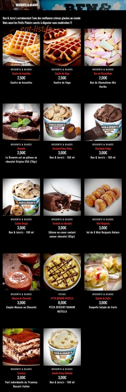 All Pizza & Pasta — carte page 11