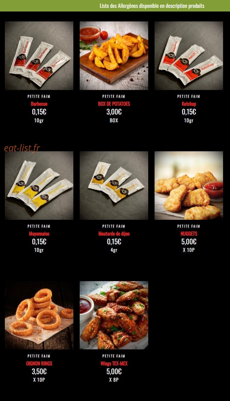 All Pizza & Pasta — carte page 1