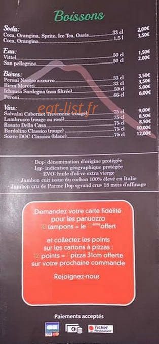 Bella Napoli — carte page 6
