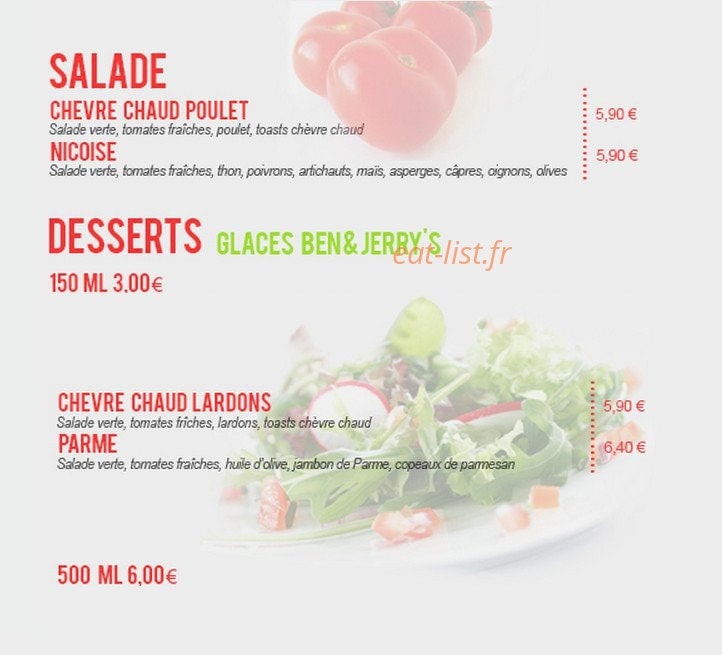Impérial Pizza — carte page 5