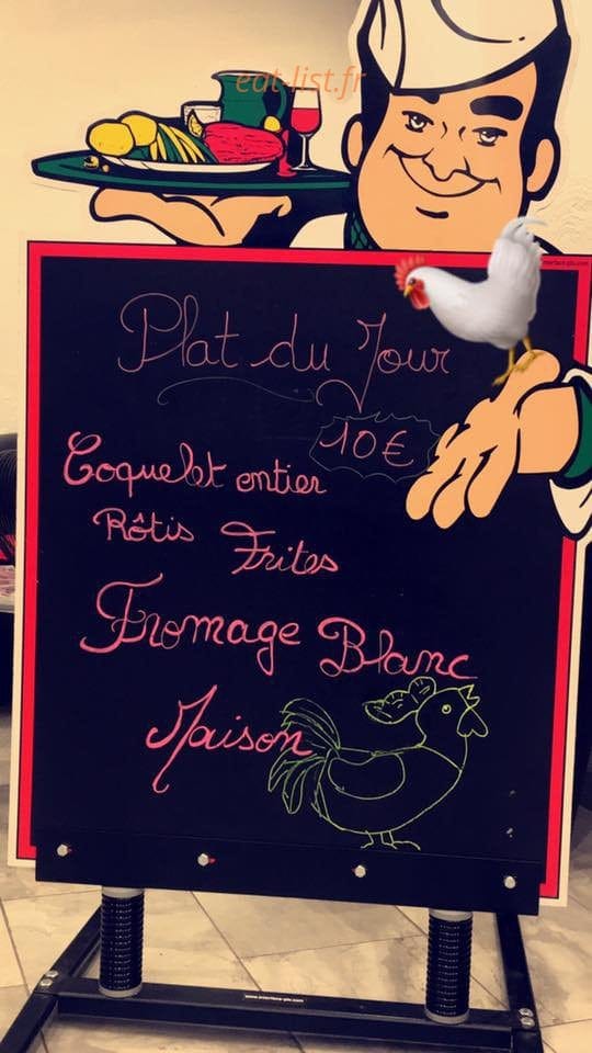 Q-G des Saveurs — carte page 1
