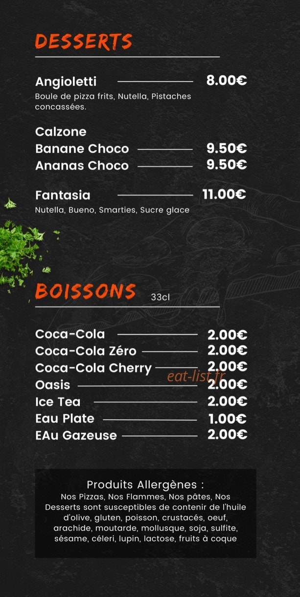 Chez Mika — carte page 5
