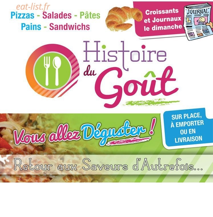 Histoire du Goût — carte page 1