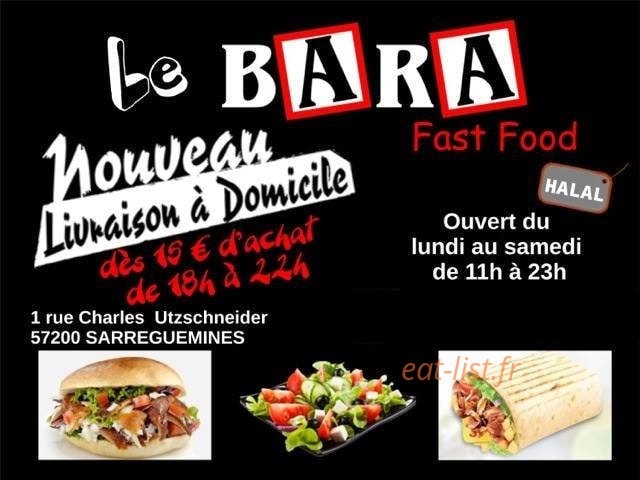 Le bara — carte page 1