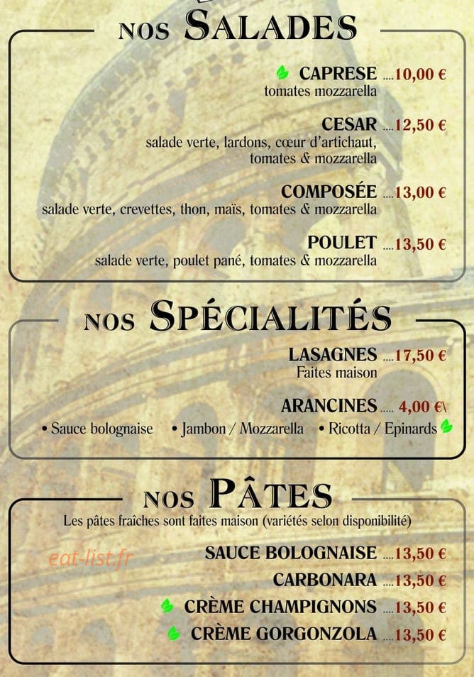 Le César — carte page 2