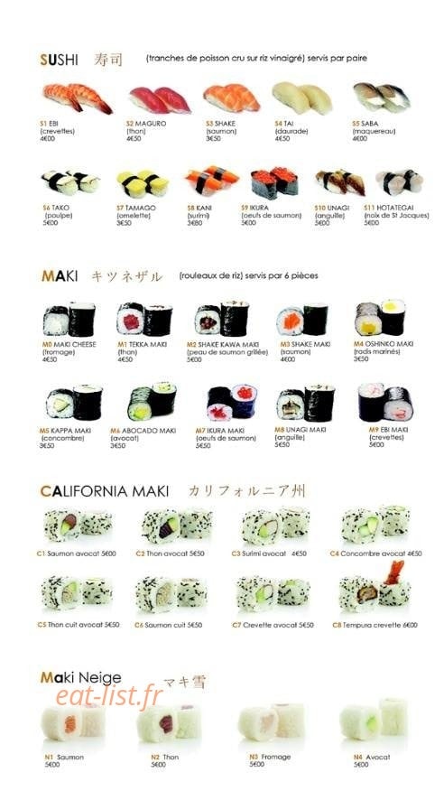 Sunshine — carte page 9